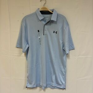 NEW UNDER AMOUR MENS TECH POLO SIZE: M